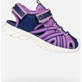 Dámská móda Tmavě modré dívčí sandály Geox Airadyum - Holky GEOX modrá | bílá | fialová 3423916