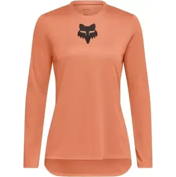 cyklistický dres Fox Ranger Fox Head dámský dres dlouhý rukáv Coral vel. L