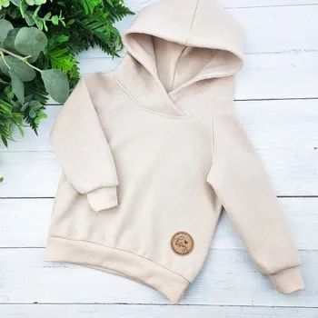 Dívčí mikina Kulišárny Mikina wafle CAPPUCCINO VELIKOST: 116