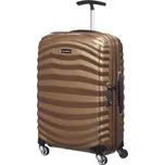 Samsonite Kufr Lite-shock Spinner 55 Zlatý Sand