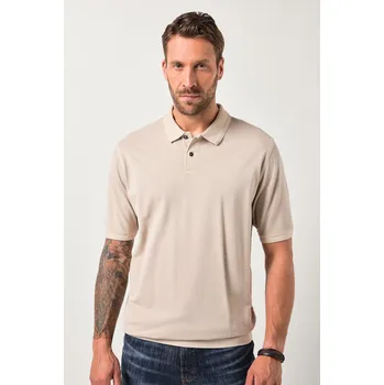 Pánská košile JP1880, Plus size Polokošile JP1880, břišní střih, krátké rukávy, piké, vintage vzhled, XXL - 8XL pro plnoštíhlé nadměrná velikost, 841671310-1454, hnědý, 5XL, Plus size oblečení, Oblečení pro vysoké muže, Nadměrné velikosti, Oblečení pro plnoštíhlé.