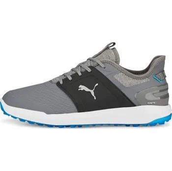 Puma Ignite Elevate pánské golfové boty, šedé šedé, standardní, bez spajků, 40.5