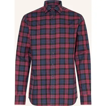 Pánská košile Strokesman's Pánská Flanelová Košile Regular Fit, tmavě...