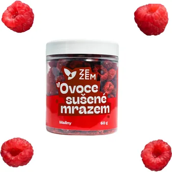 Sušená potravina ZEZEM Maliny sušené mrazem 60 g