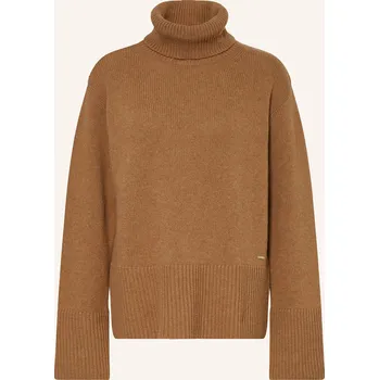 Dámský svetr Woolrich Dámský Svetr S Rolákem, koňaková, 36