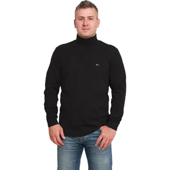 Pánské tričko Tričko dlouhý rukáv BASMAN černá M