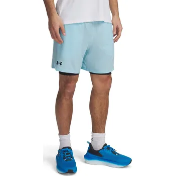 Pánské kraťasy Pánské sportovní kraťasy Under Armour VANISH WOVEN 2-IN-1 SHORTS modré 1373764-494 - S | UK 12 | US 13