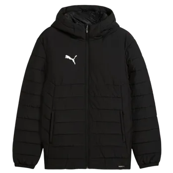 Pánská větrovka Bunda s kapucí Puma teamAdditions Padded Hooded Jacket 659795-03 Velikost XL