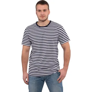 Pánské tričko Tričko krátký rukáv BON tm. modrá S