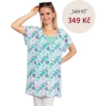 Pánské tričko Tričko krátký rukáv BISTA zelený tyrkys XL