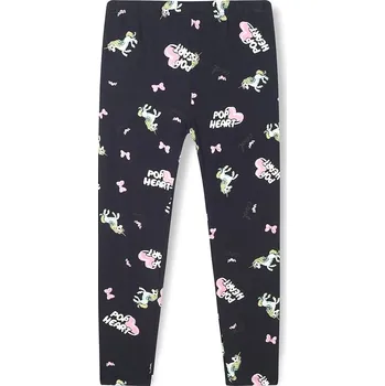 Dívčí oblečení DÍVČÍ LEGÍNY S JEDNOROŽCi - bavlněné legíny HL0650 Velikost: 98, Barva: Tmavě modrá