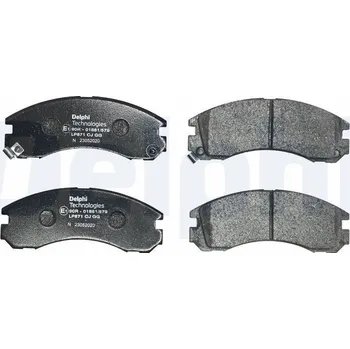 Brzdová destička Sada brzdových destiček, kotoučová brzda DELPHI LP871