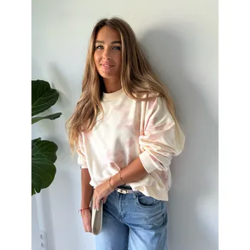 Dámská mikina Mishel Basic mikina Peach batika Velikost: UNI