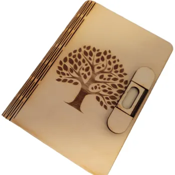 Dary dřeva Dřevěná knížka na dárky - strom 2.