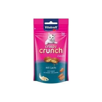 Pamlsek pro kočku Vitakraft Crispy Crunch 60 g classic s lososem