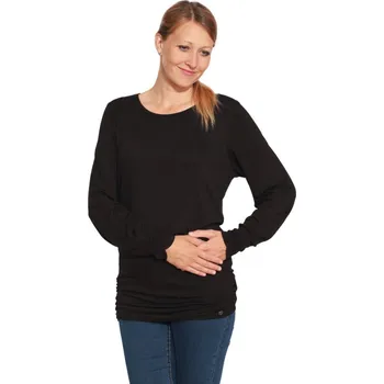 Pánské tričko Tričko dlouhý rukáv BALONA černá M