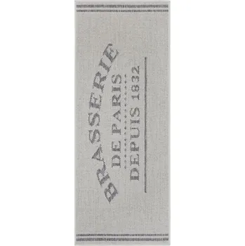 Koberec Hans Home Běhoun Cucina Brasserie de Paris 105625 Cream Grey - 92x150