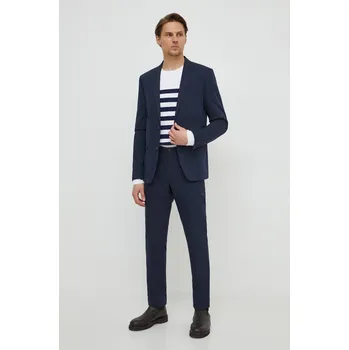 Pánský oblek Oblek Lindbergh 30.606900.NAVY námořnická modř 59X, vel. 50