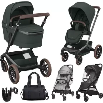 Kočárek Maxi Cosi set Fame 2v1 včetně příslušenství 2025 Twillic Green