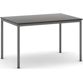 Jídelní stůl Jídelní stůl Trivia 120 x 80 cm tmavě šedá/Wenge