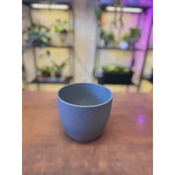 Keramický obal s patinou černý na pr. 11 cm