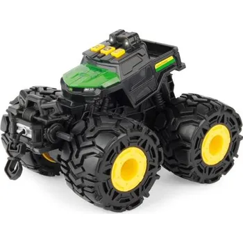 autíčko JD Kids Monster Treads John Deere pick-up s efekty 17 cm