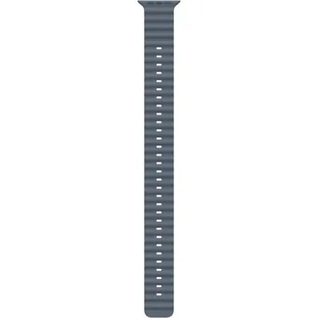 Chytré hodinky Apple Watch 49/46/45/44mm ocelově modré prodloužení Oceánského řemínku přírodní titan