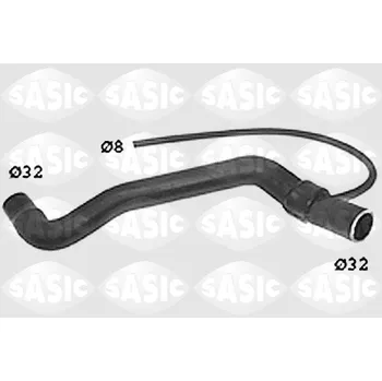 Chladič motoru Hadice chladiče SASIC SWH6816