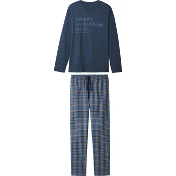 Pánská móda esmara Men Pánské pyžamo (navy modrá / kostka, XXL (60/62))