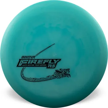 Disc golf Innova FIREFLY Nexus Proto Glow // Nate Sexton Barva: Světle modro-zelená, Váha: 175 g