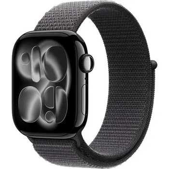 Apple Watch 42/41/40/38mm tmavě šedý provlékací sportovní řemínek