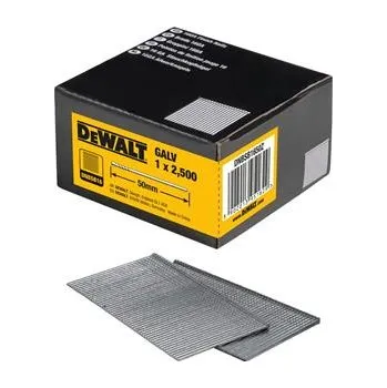 Dílna DeWALT DNBSB1650Z 2500ks hřebů 1,6x50mm