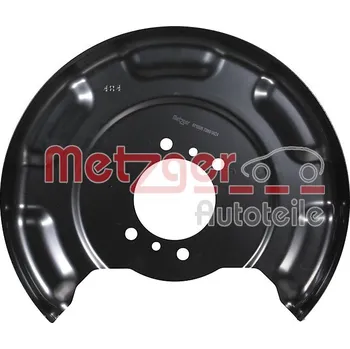 Brzdový kotouč Ochranný plech proti rozstřikování, brzdový kotouč METZGER 6115595