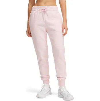 Dámské tepláky na volný čas Under Armour RIVAL FLEECE JOGGERS W růžové 1379438-647 - XS | UK 2,5 | US 3