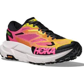 Dámská běžecká obuv Hoka Mafate X W 1162010-NNH - neon hoka citrus/neon rose 40