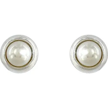 Náušnice Stříbrné náušnice perly přírodní