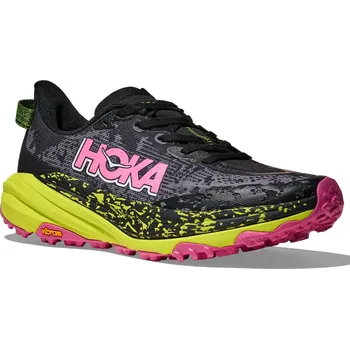 Dámská běžecká obuv Hoka Speedgoat 6 W 1147811-BNNH - black/neon hoka citrus 42