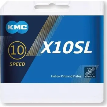 Řetěz na kolo KMC řetěz X10SL Ti-N 5.88 mm 114 (zlatá)