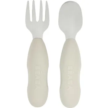 Příbor Beaba První trénovací příbor 2-dílný Velvet grey