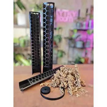 Mechová opora exclusive černá s mechem a zip páskou