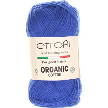 Příze Etrofil Organic Cotton modrá EB057