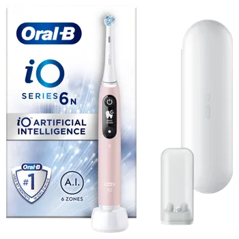 Domácí spotřebič Oral-B iO Series 6 Pink elektrický zubní kartáček + dárek a doprava zdarma