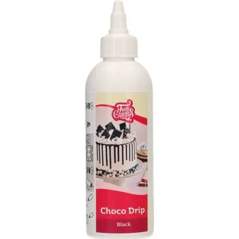 Choco poleva černá, 180g - FunCakes