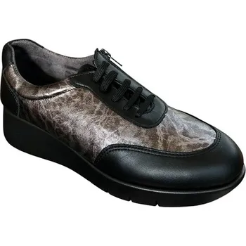 Dámské tenisky Flex & Go 1038 1 dámské kožené tenisky černá mix Barva: Mix, Velikost: 39