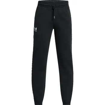 Dětské tepláky na volný čas Under Armour B ICON FLEECE TAPING JOGGERS černé 1390294-001 - YL | UK 8,5 | US 10,5