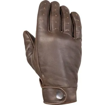 Moto rukavice rukavice DANDY, 4SQUARE - pánské (hnědé) 2023