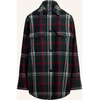 Dámská halenka Polo Ralph Lauren Dámská Flanelová Svrchní Košile, zelená /...