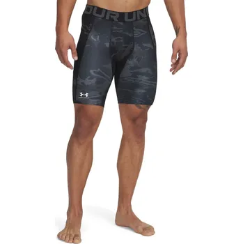 Pánské kraťasy Pánské kompresní kraťasy Under Armour HG ARMOUR PRINTED LG SHORTS černé 1383323-002 - L | UK 12 | US 13