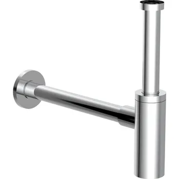 Sifon Kirchhoff Design Sifon, odtok pro umyvadlo, odtoková armatura pro umyvadlo, sifon s čisticím otvorem, sifon na láhve, chrom | 98166210