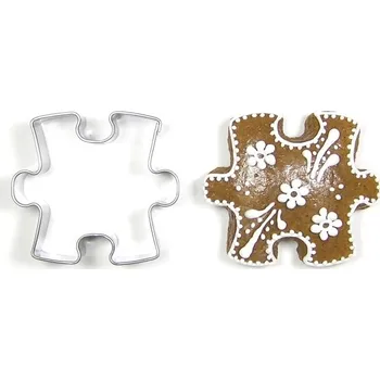 Vykrajovátko Vykrajovátka na cukroví Puzzle 46x51 mm - Kovovýroba Petr Jandejsek